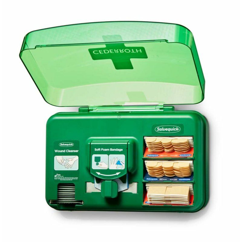 CEDERROTH Kit de premiers secours "Wound Care Dispenser"