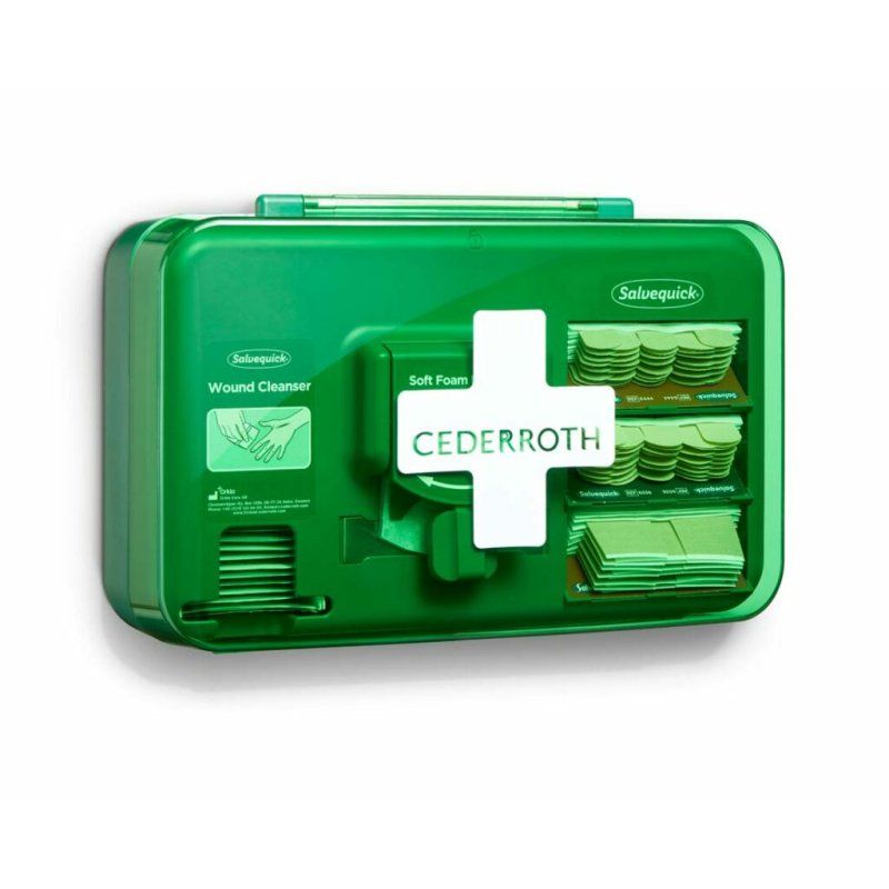 CEDERROTH Kit de premiers secours "Wound Care Dispenser"
