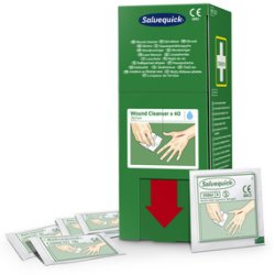 CEDERROTH Salvequick Lingettes nettoyantes, pack de 40