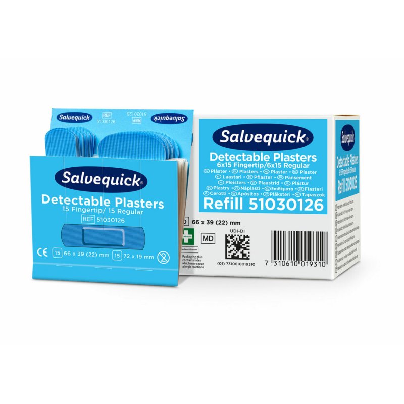 CEDERROTH Recharge Salvequick, pansement pour bout de doigts