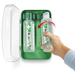 CEDERROTH Station de rinçage oculaire, équipé, 2 x 500 ml