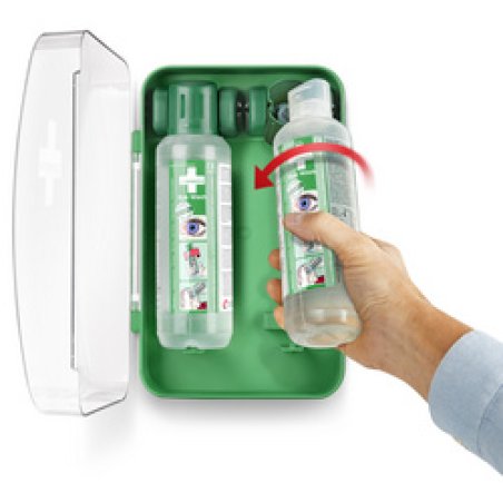 CEDERROTH Station de rinçage oculaire, équipé, 2 x 500 ml