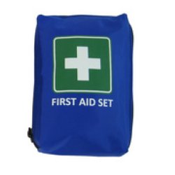 LEINA Trousse de premiers secours "First Aid", bleu