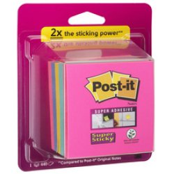 Post-it Bloc-note cube Super Sticky Notes, 76 x 76 mm