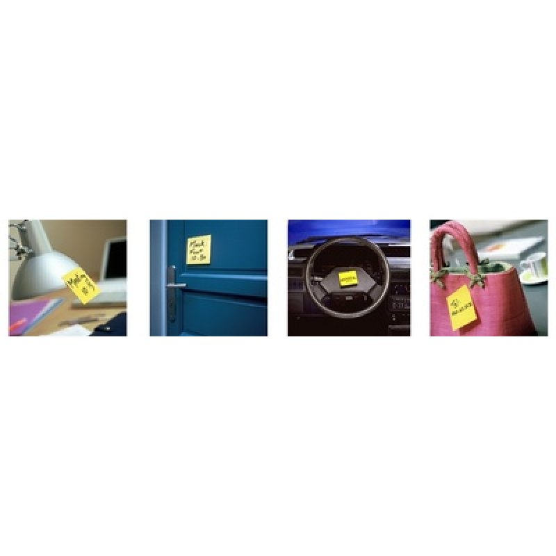 Post-it Bloc-note cube Super Sticky Notes, 76 x 76 mm