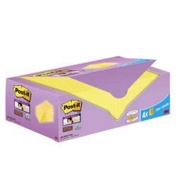 Post-it Bloc-note Super Sticky Notes, 127 x 76mm, 20 4,jaune