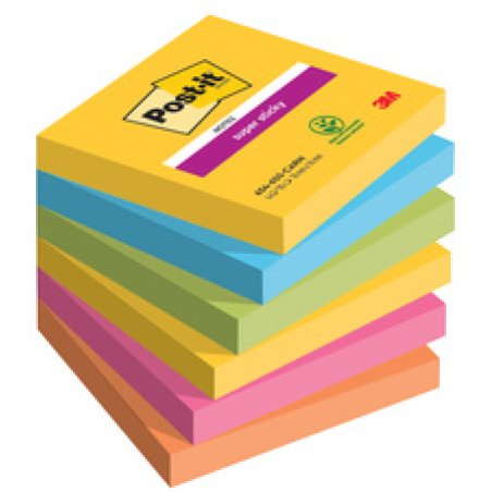 Post-it Bloc-note adhésif Super Sticky Notes, 127 x 76 mm