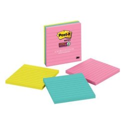 Post-it Bloc-note adhésif Super Sticky Notes, 101 x 101 mm