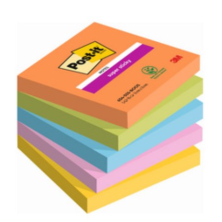 Post-it Bloc-note adhésif Super Sticky Notes, 127 x 76 mm