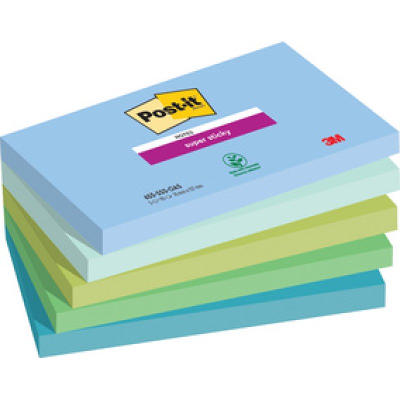 Post-it Bloc-note adhésif Super Sticky Notes, 127 x 76 mm