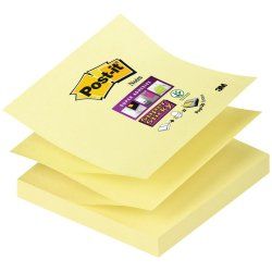 3M Z-Notes note paper Square Yellow 90 sheets Self-adhesive