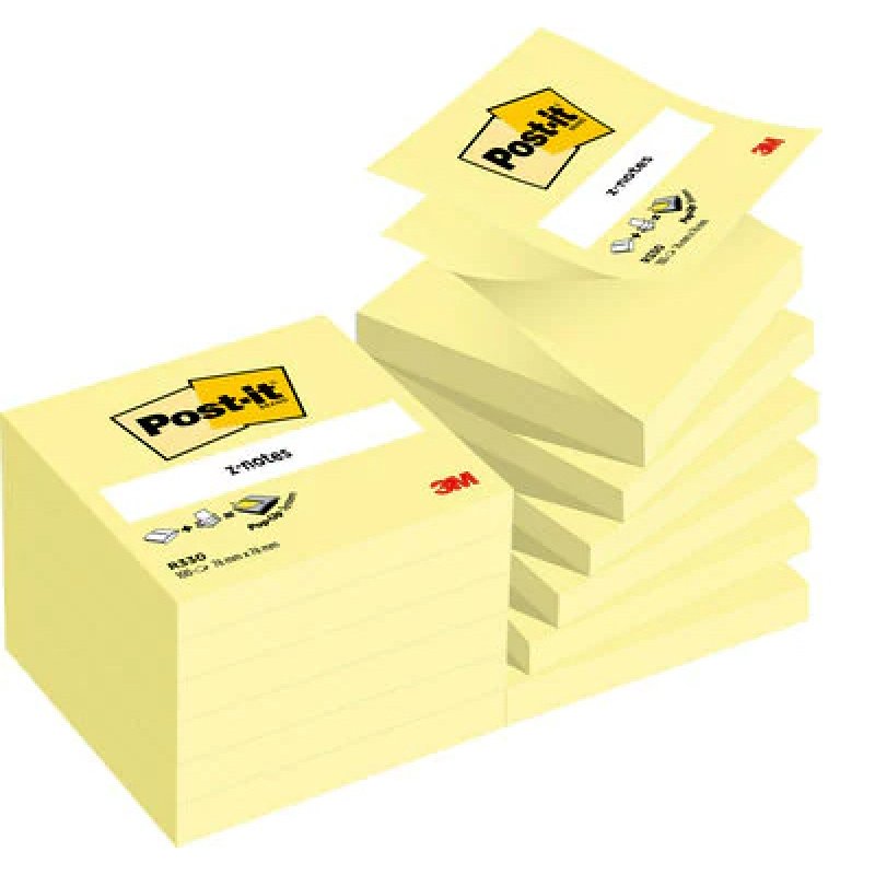 Post-It R330-CY note paper Square Yellow 100 sheets