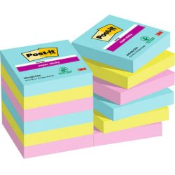 Post-it Bloc-note adhésif Super Sticky Notes, 47,6 x 47,6 mm