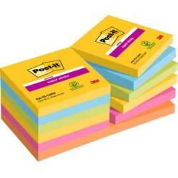 Post-it Bloc-note adhésif Super Sticky Notes, 76 x 76 mm