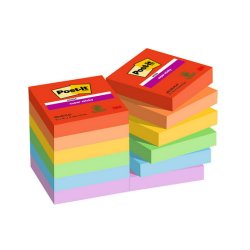 Post-It 7100258794 Carré Multicolore 90 feuilles Auto-adhésif