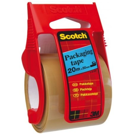 3M Scotch Ruban adhésif d'emballage Classic, 50 mm x 20 m