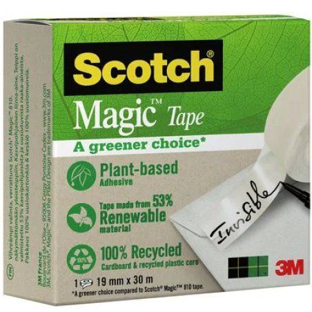 3M Magic 30 m Cellulose Transparent 1 pièce(s)