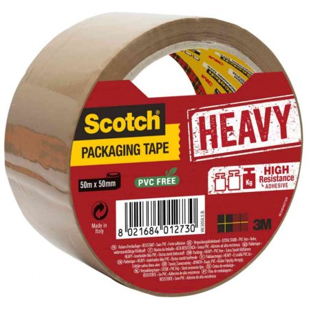 3M Scotch Ruban adhésif d'emballage SECURE SEAL, 50 mm x 50m
