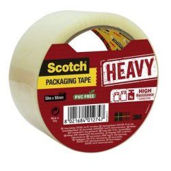 Scotch HV.5050.S.T. Adapté à une utilisation à l'intérieur Adapté à une utilisation extérieure 50 m Transparent