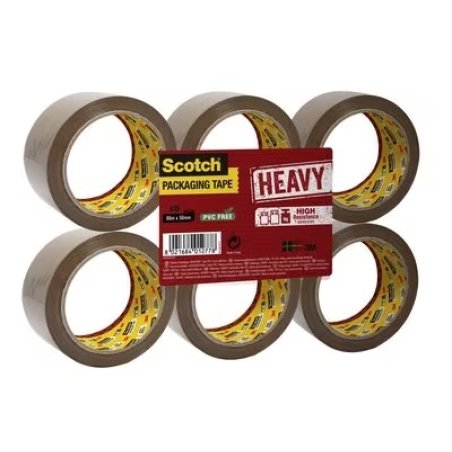 3M Scotch Ruban adhésif d'emballage SECURE SEAL, 50mm x 66m