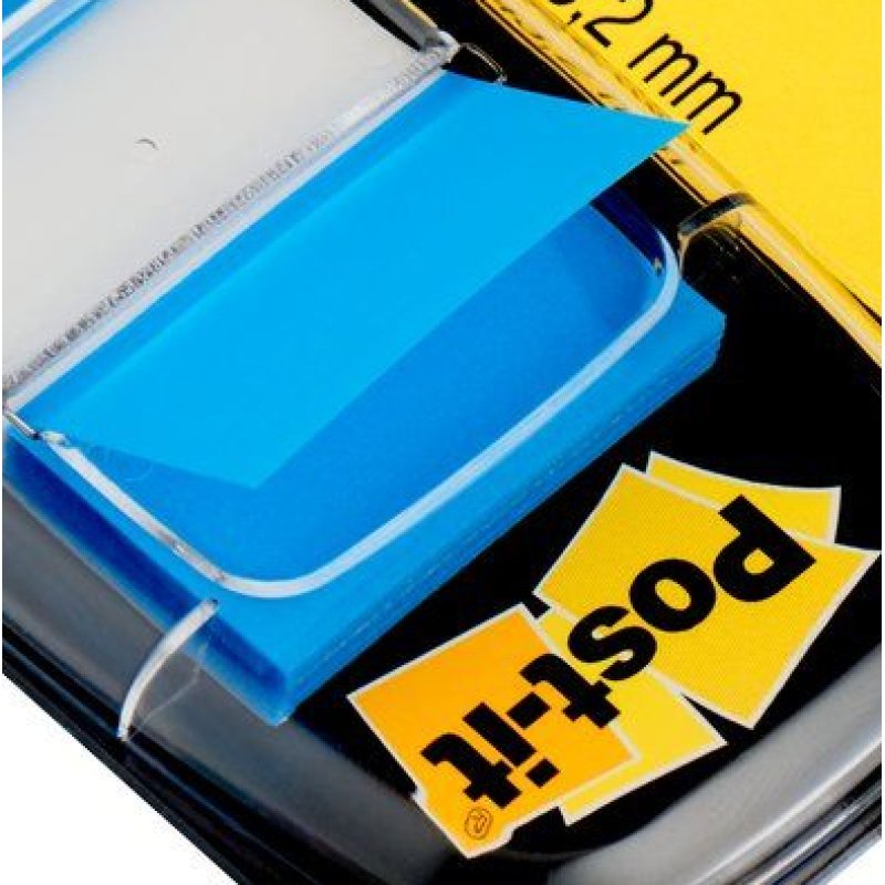 3M I680-2 self-adhesive label Rectangle Removable Blue 50 pc(s)