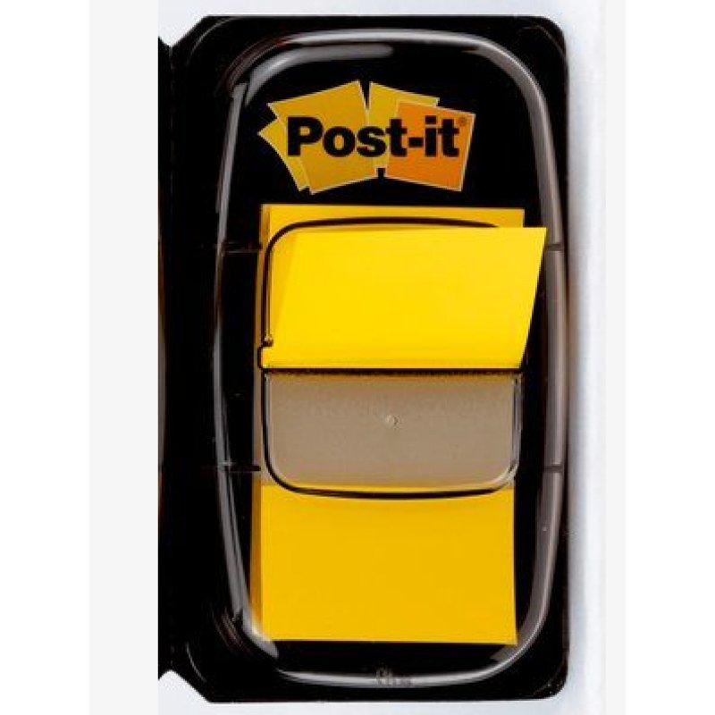 3M I680-5 étiquette auto-collante Rectangle Amovible Jaune 50 pièce(s)