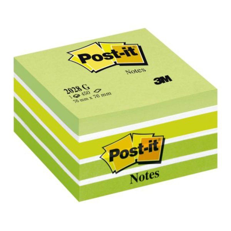 Post-it Bloc-note cube, 76 x 76 mm, assorti Light Rêve