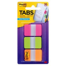 3M 686-PGO tab index Blank tab index Green, Orange, Pink