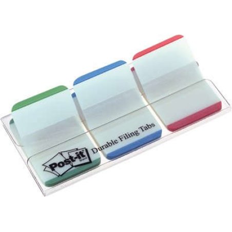 3M 686L-GBR Post-it Rectangle Bleu, Vert, Rouge 22 feuilles Auto-adhésif