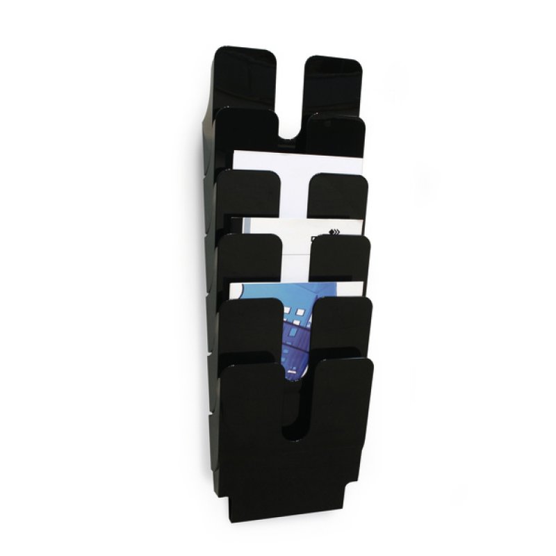 DURABLE Set de porte-brochures mural "FLEXIPLUS 6", A4