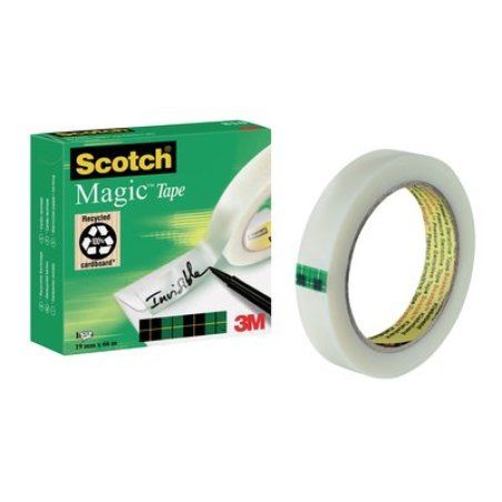 Scotch Magic Tape 810 66 m Fiber, Paper