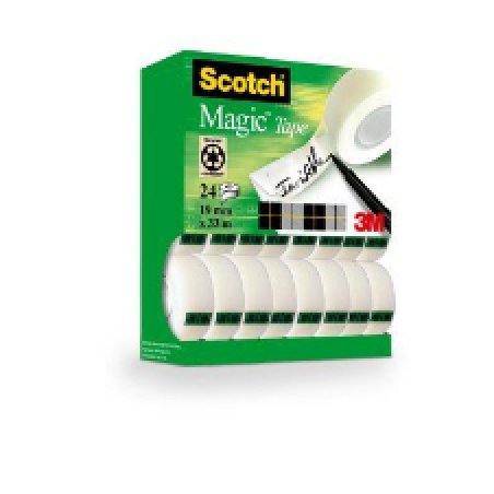 3M Scotch Ruban adhésif Magic 810, 19mm x 33m, 10 4 GRATUITS