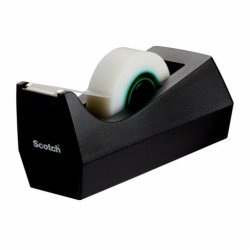Scotch Dévidoir de ruban adhésif C38, 14 rouleaux incl.,noir