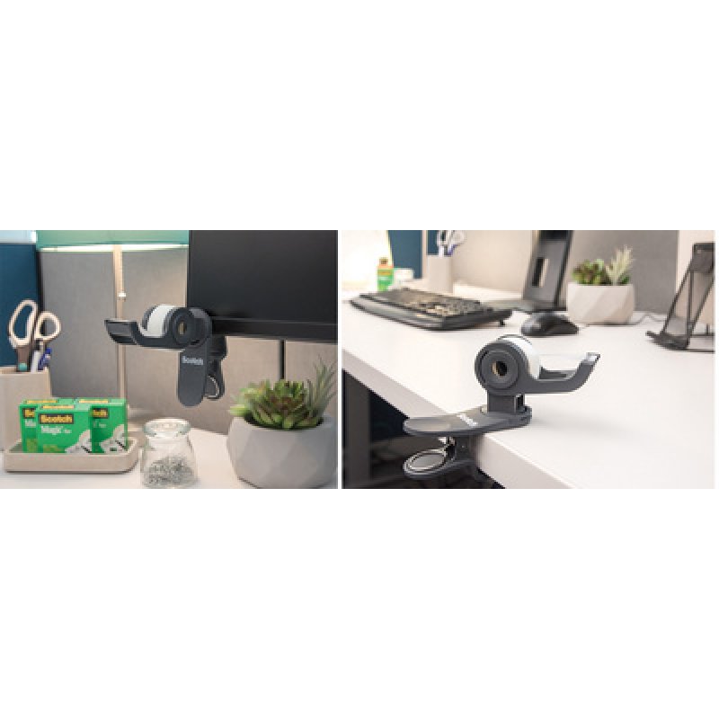 Scotch Dévidoir de ruban adhésif Clip & Twist, turquoise