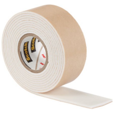 3M Ruban adhésif de fixation Scotch-Fix pour miroir, blanc