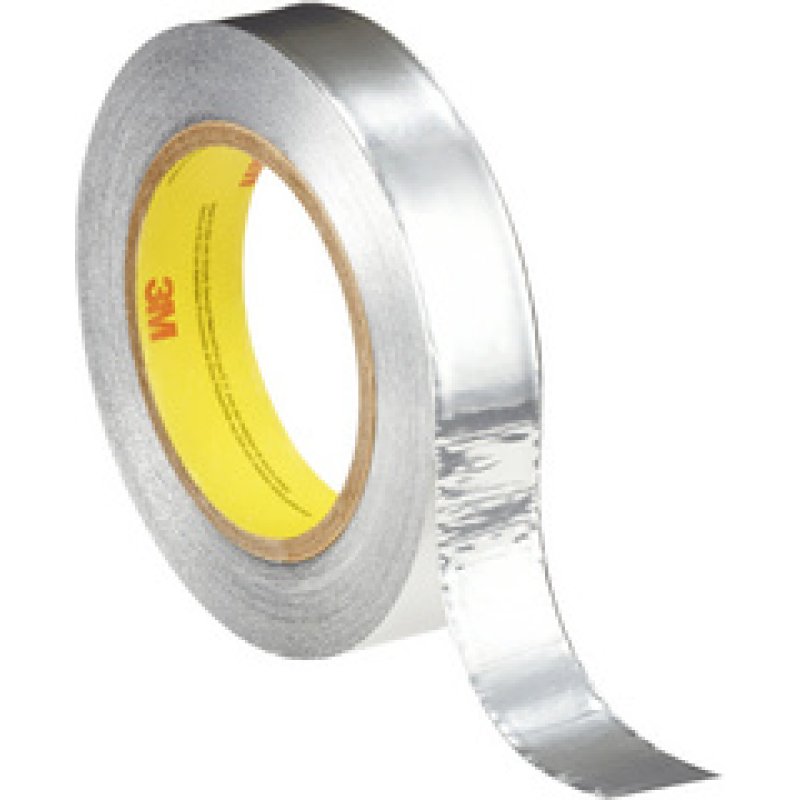 3M Ruban adhésif métallique 431, 12 mm x 55 m, argent