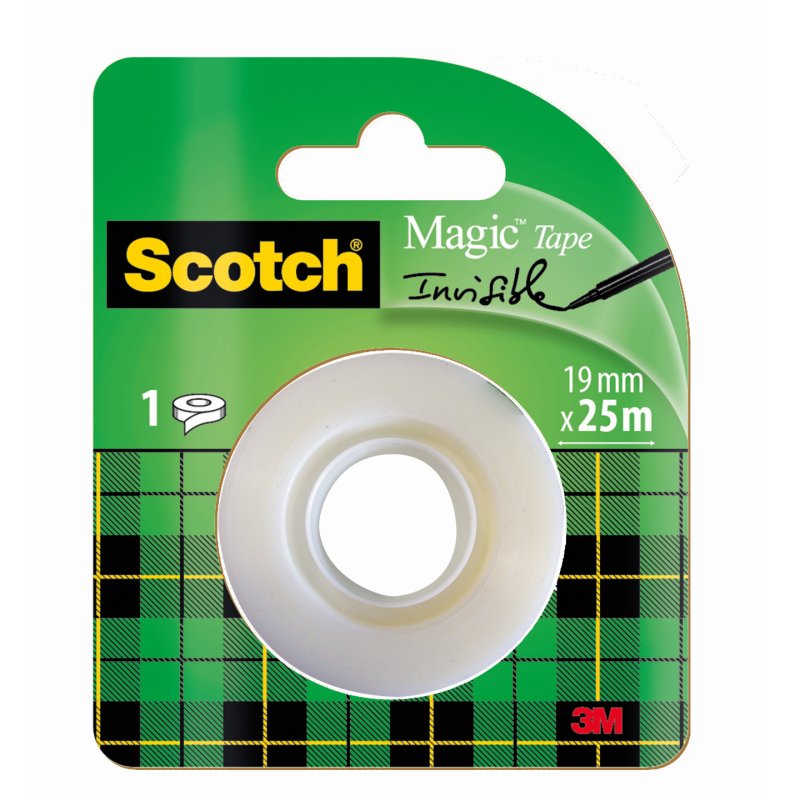 Scotch 8-1925R 25 m Cellulose Transparent 1 pièce(s)