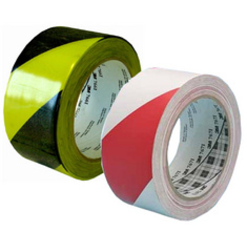 3M Ruban adhésif PVC souple 767i, noir / jaune