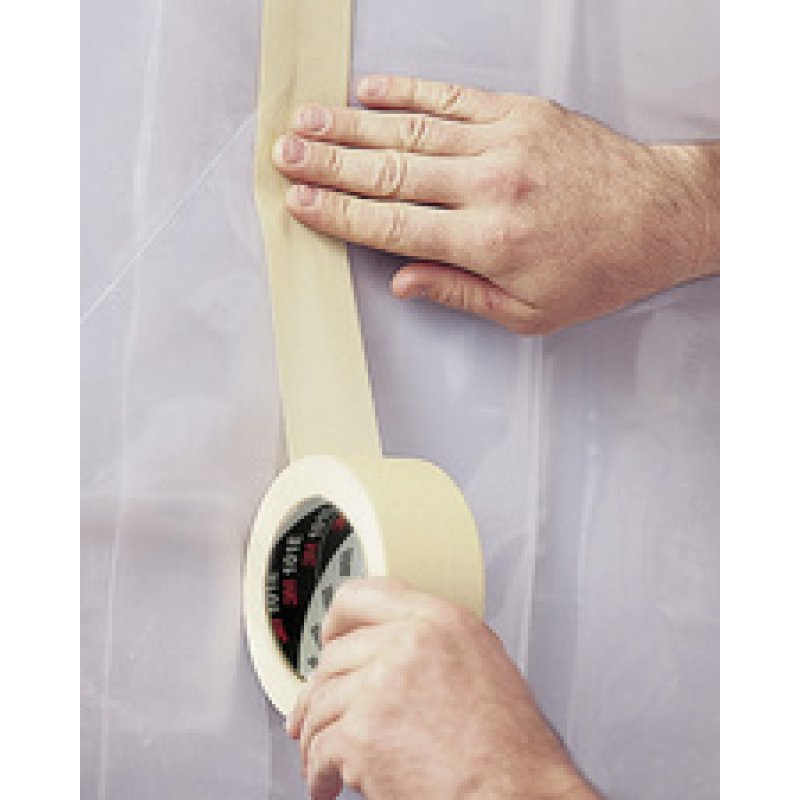 3M Ruban adhésif crêpé 101E, 48 mm x 50 m, papier, beige