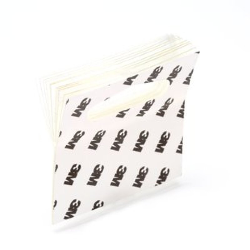 3M 1075 self-adhesive label Square Transparent