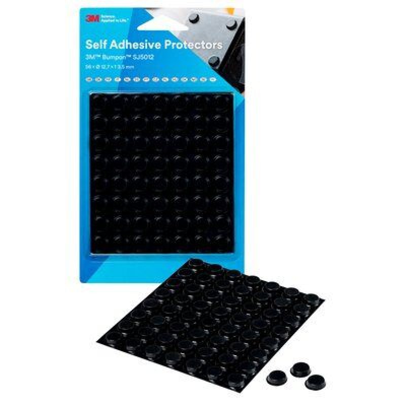 3M SJ5012BL patin de protection du sol pour meuble 56 pièce(s) Rond
