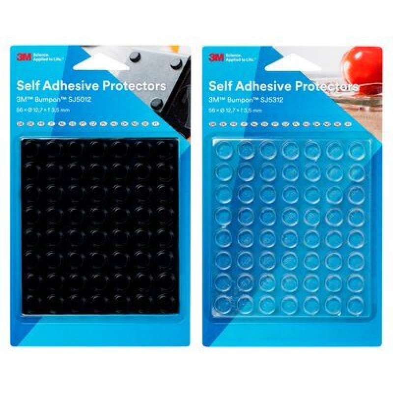 3M SJ5012BL patin de protection du sol pour meuble 56 pièce(s) Rond