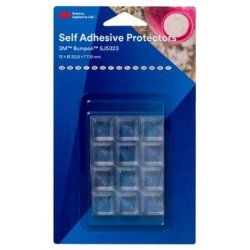 3M SJ5323BL patin de protection du sol pour meuble 12 pièce(s) Rectangulaire