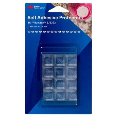 3M SJ5323BL furniture floor protector pad 12 pc(s) Rectangular