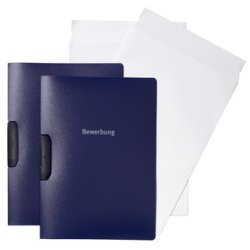 DURABLE Bewerbungs-Set DURASWING JOB, DIN A4, blau
