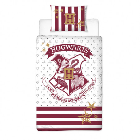 HARRY POTTER - Parure de lit 140X200cm - Hogwarts '100% Coton'