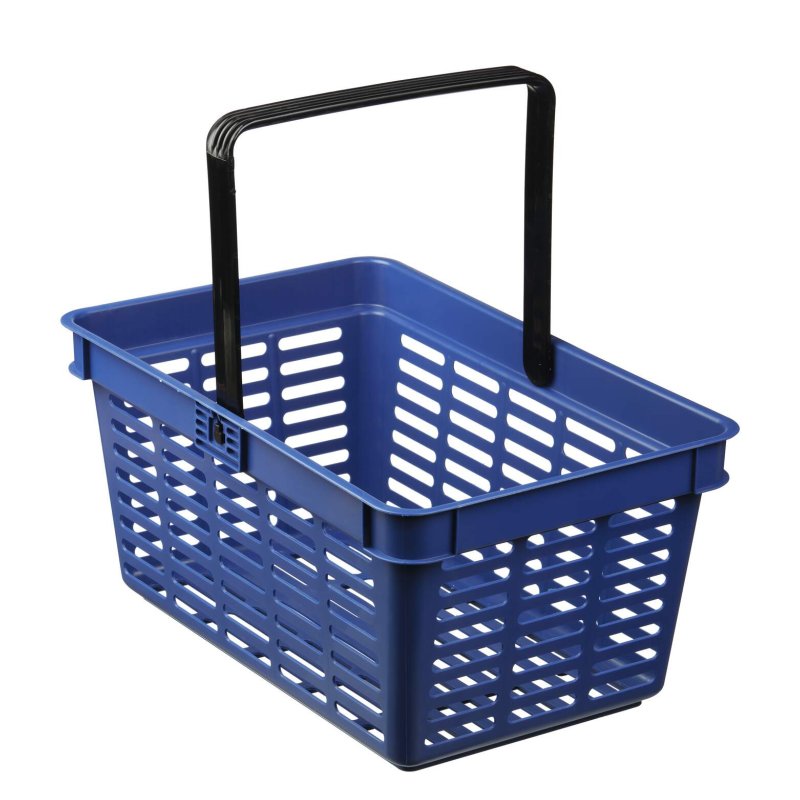 DURABLE Panier à provision SHOPPING BASKET 19, bleu