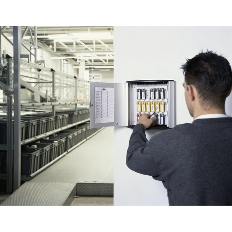 Durable Key Box 18 Aluminium Argent