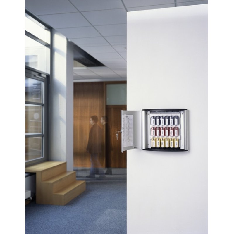 Durable Key Box 18 Aluminium Argent
