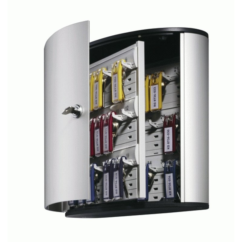 Durable Key Box 36 Aluminium Argent